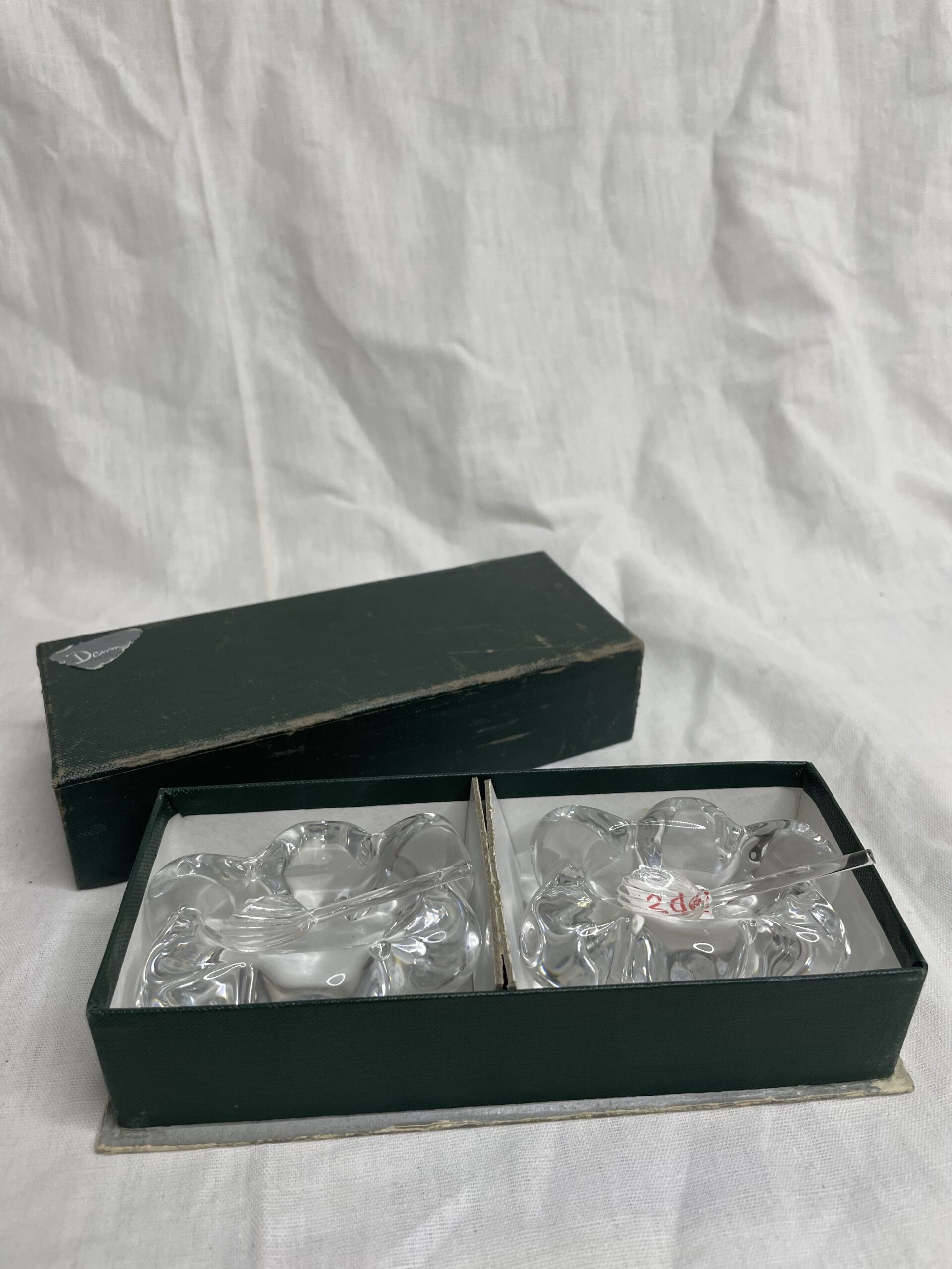 4 salières Daum France