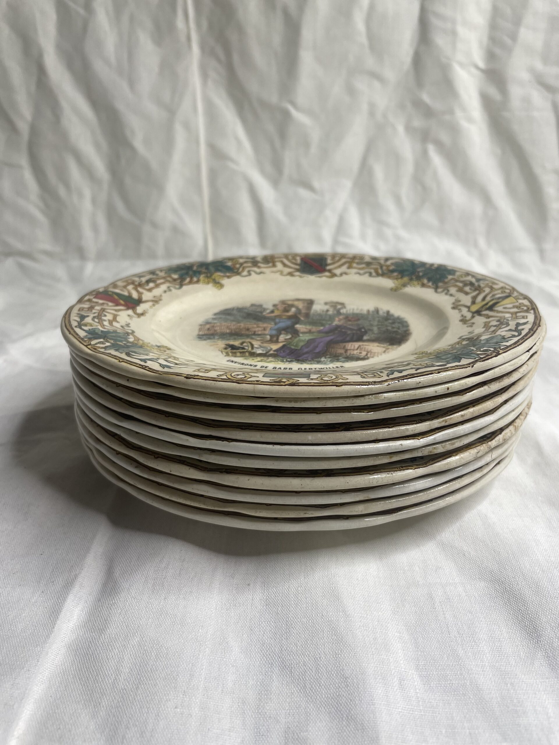 Lot d'assiettes Sarreguemines – Image 7